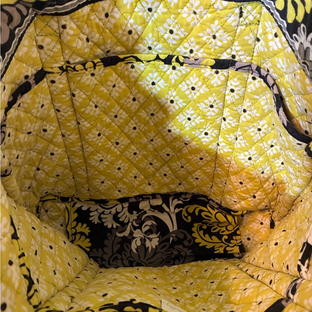 Vera Bradley “Baroque” Miller Travel Tote Quilted Retired Large Laptop Bag EUC - Picture 8 of 8